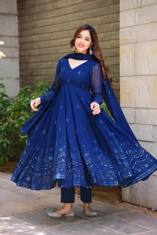 girls dupatta with Anarkali suits for different occasions