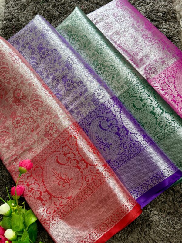 kanchipuram semi silk sarees online shopping