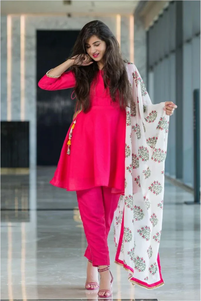 girls Trending stylish in traditional Indian wear